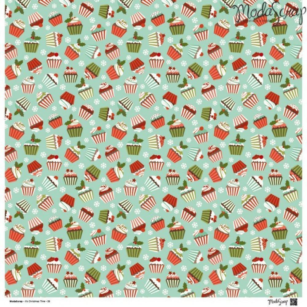 ModaScrap 12x12 Paper Pack It's Christmas Time