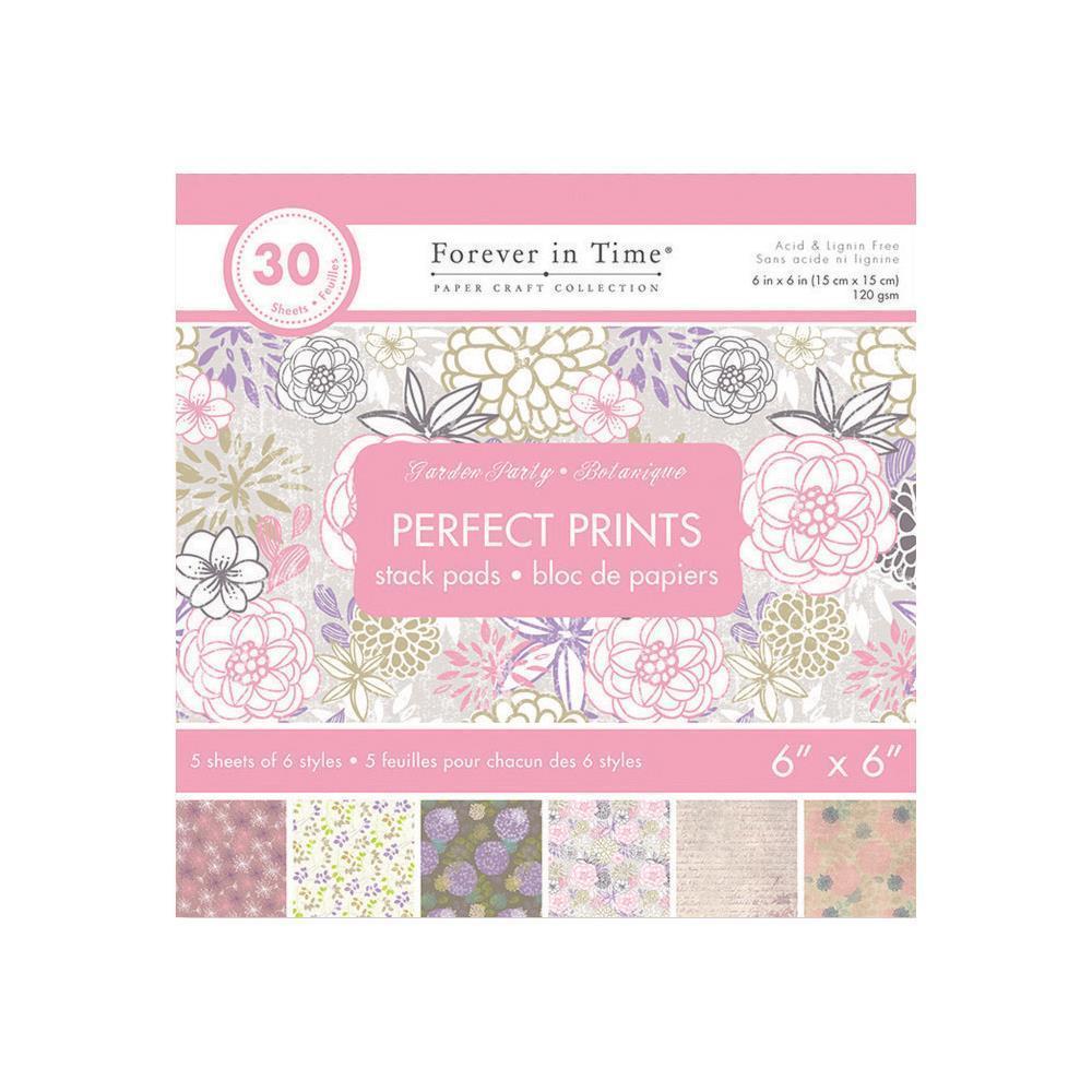 MultiCraft Paper Pad 6X6 Garden Party