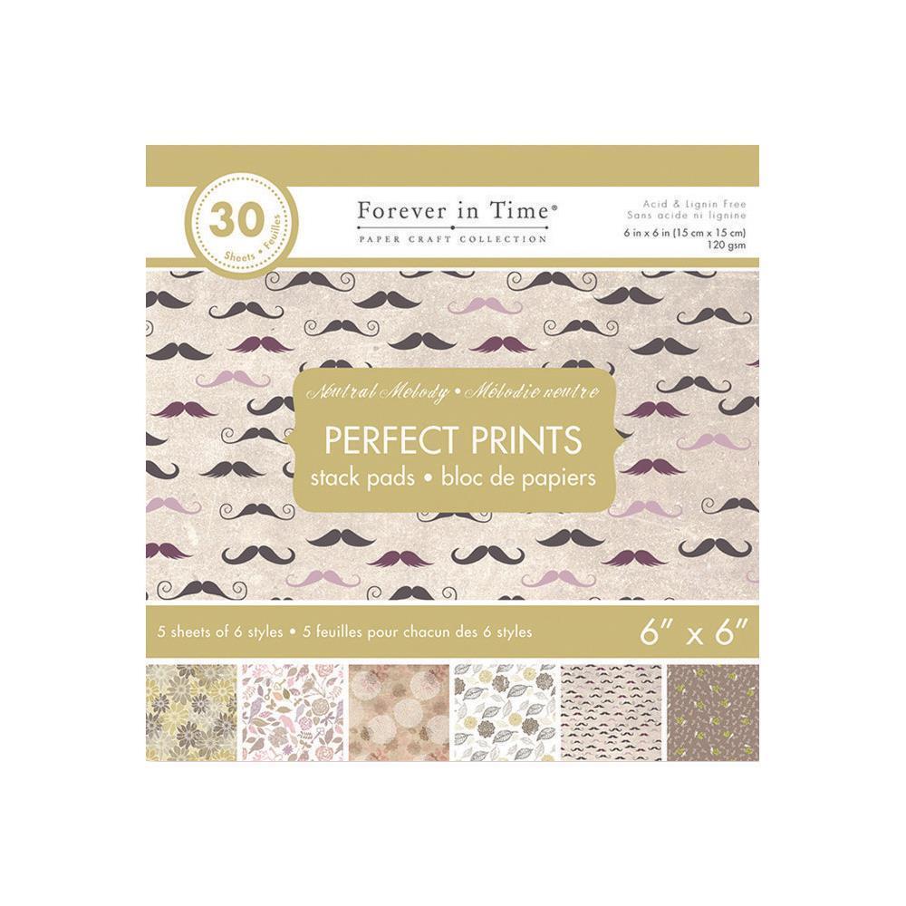 MultiCraft Paper Pad 6X6 Neutral Melody