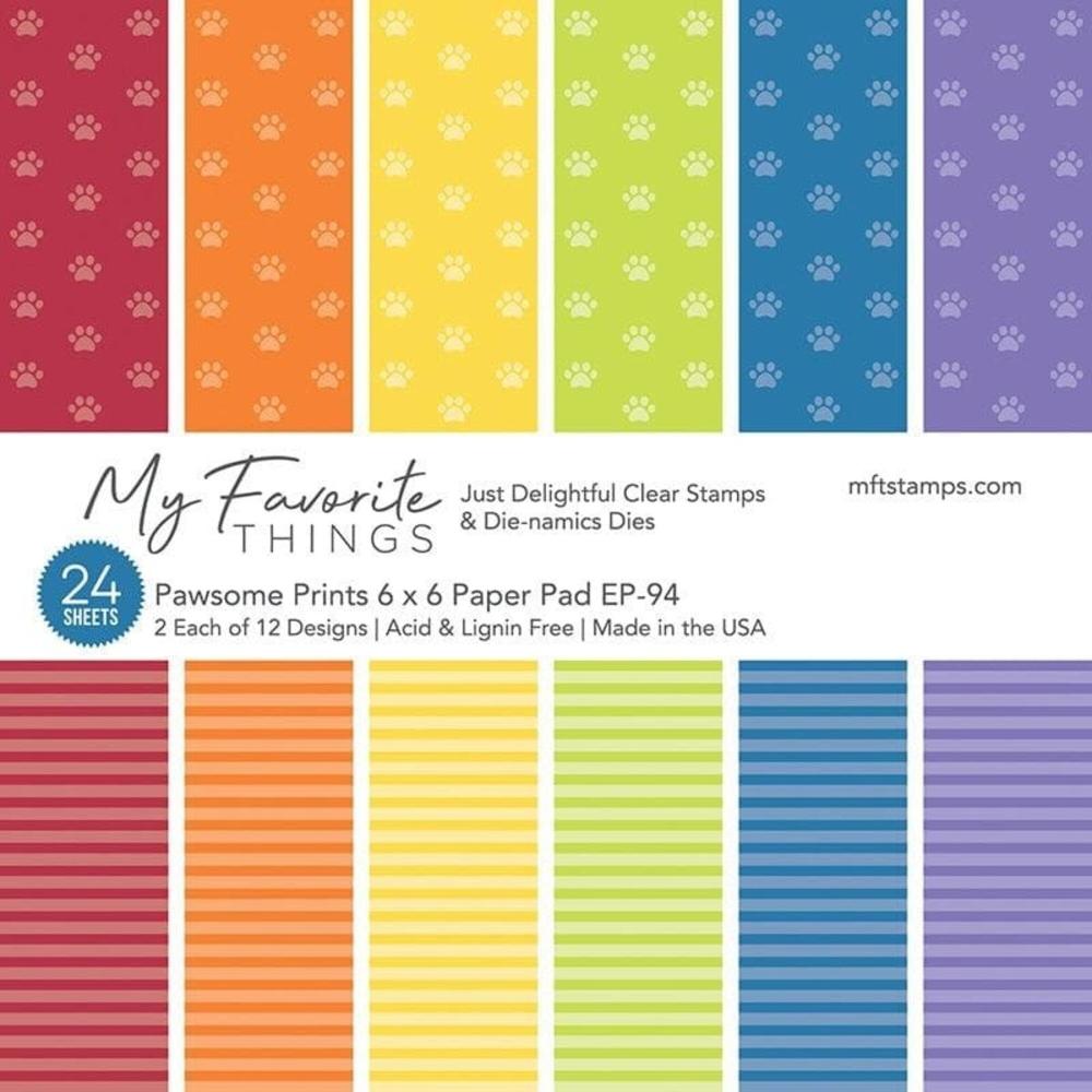 My Favorite Things Pawsome Prints 6x6 Paper Pad