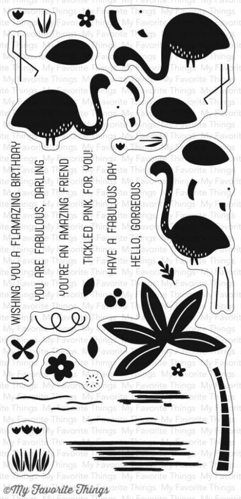 My Favorite Things Clear Stamp Set Flamazing