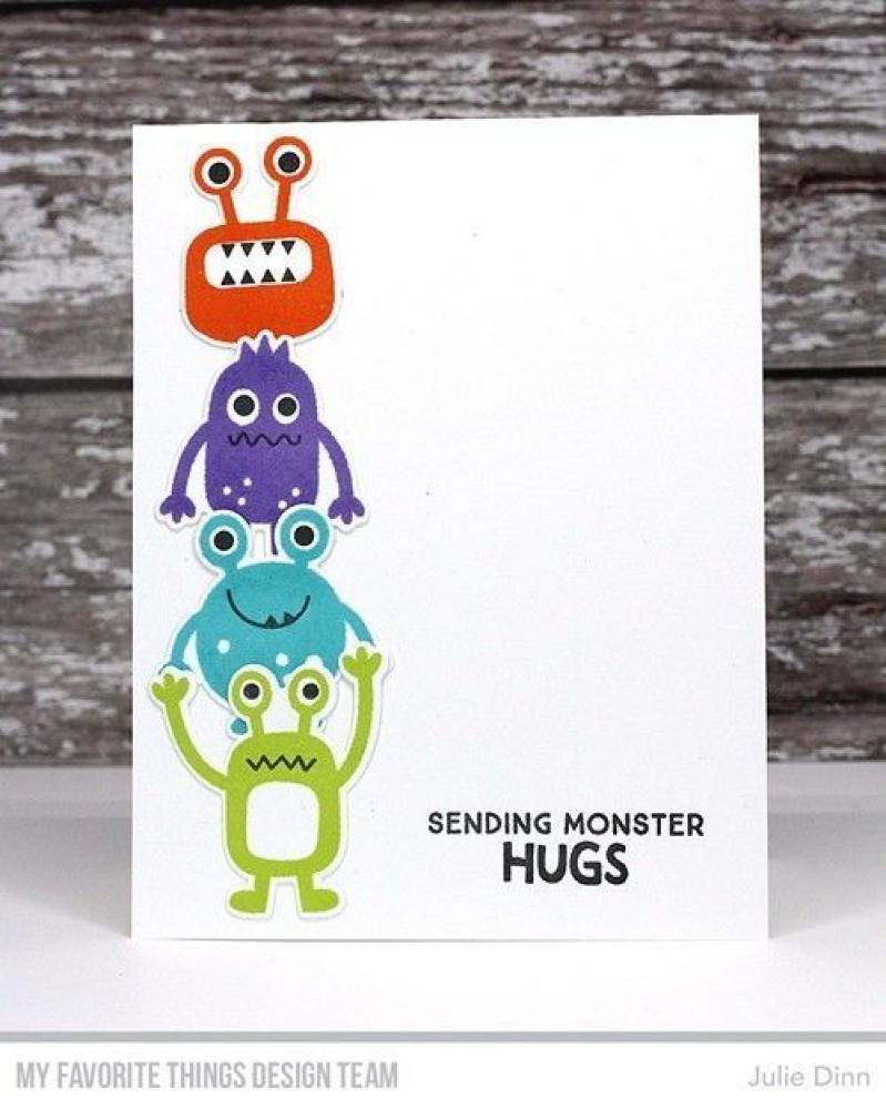 My Favorite Things Clear Stamp Set More Monsters