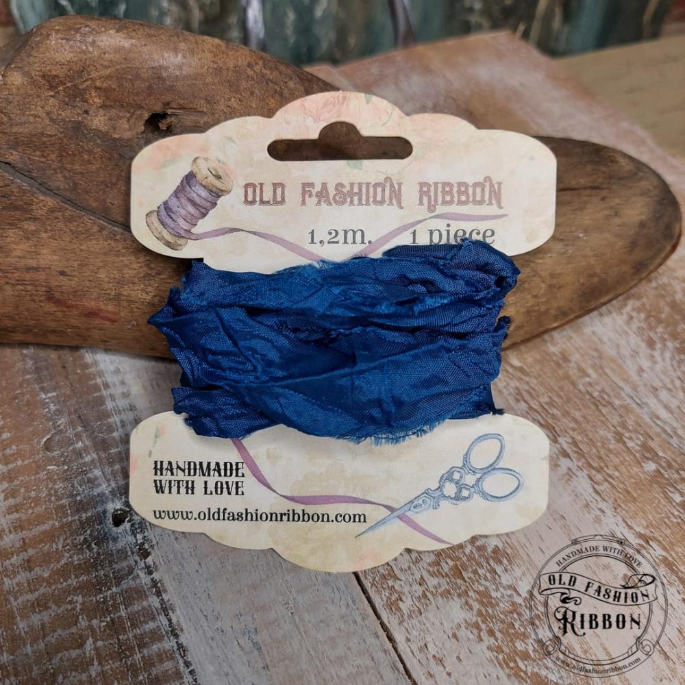 Old Fashion Ribbon BOBBIN Dark Blue #52