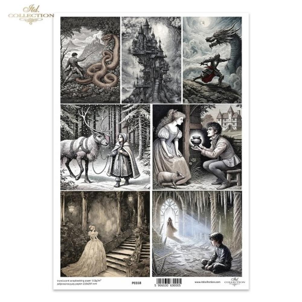 P0318 ITD Collection Alice's Magic A4 Translucent Paper