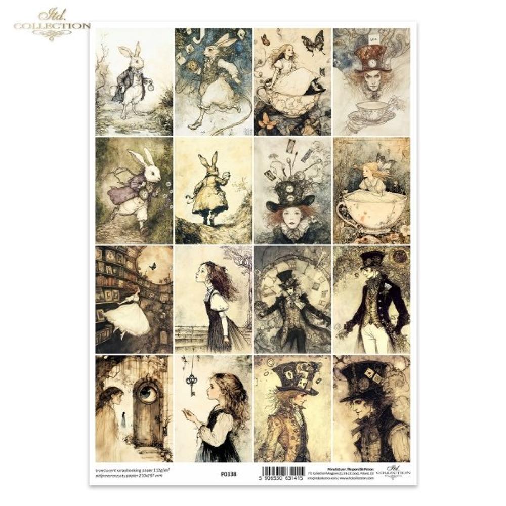 P0338 ITD Collection Alice's Magic A4 Translucent Paper