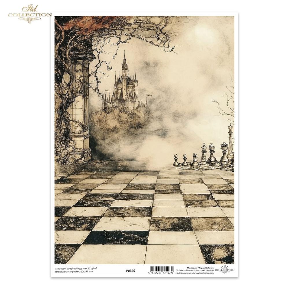 P0340  ITD Collection Alice's Magic A4 Translucent Paper