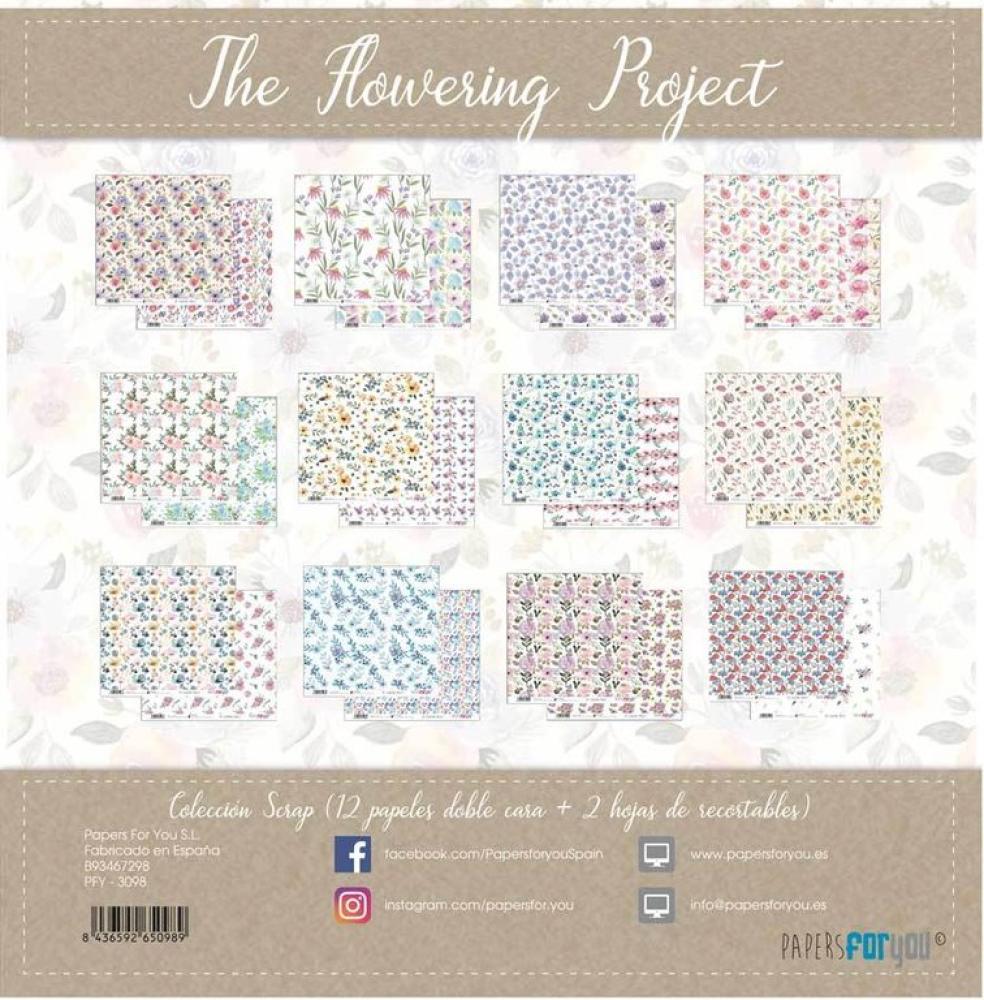 Papers For You 12x12 Paper Pad The Flowering Project #3098
