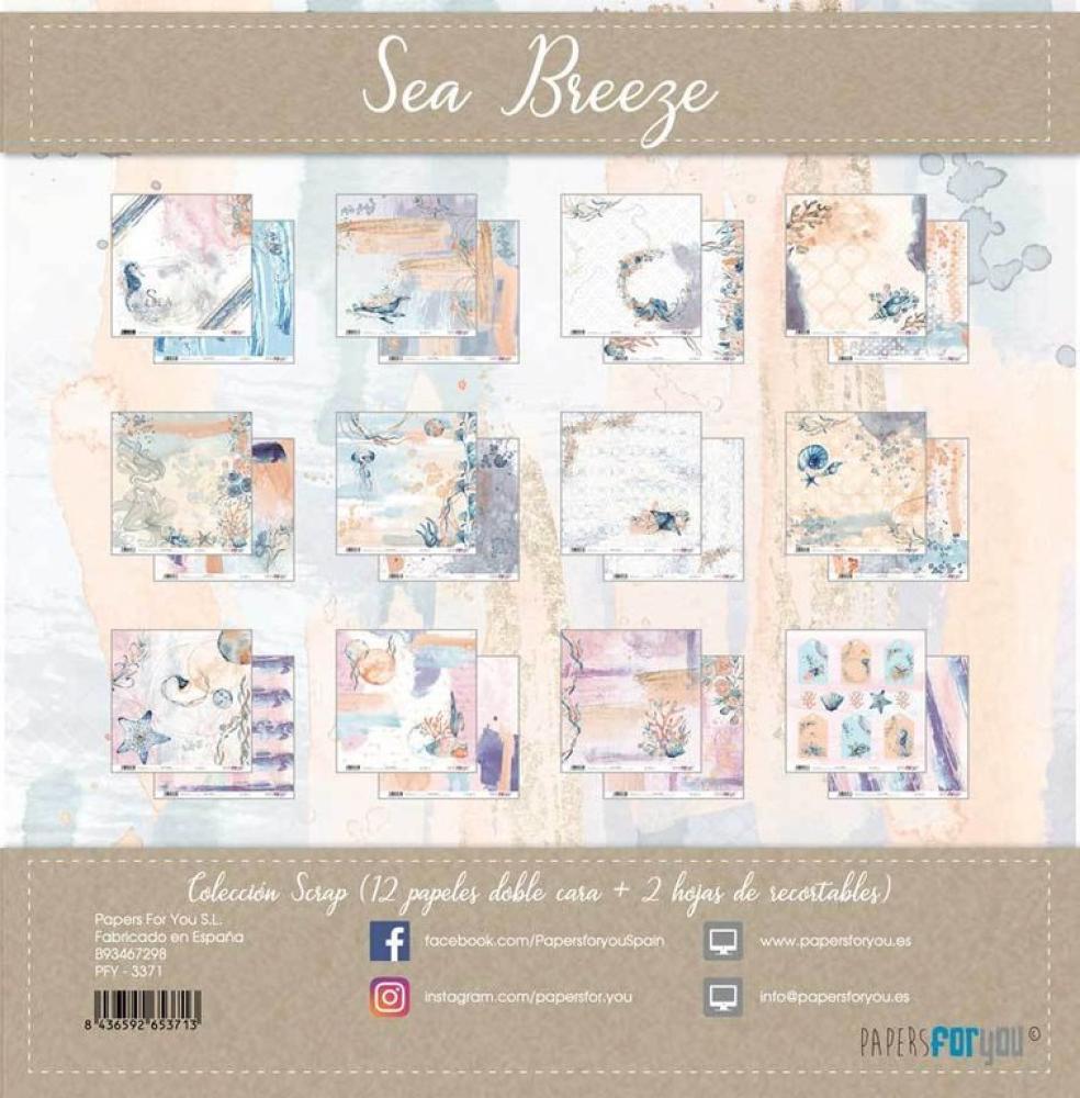 PFY 12x12 Paper Pad Sea Breeze #3371