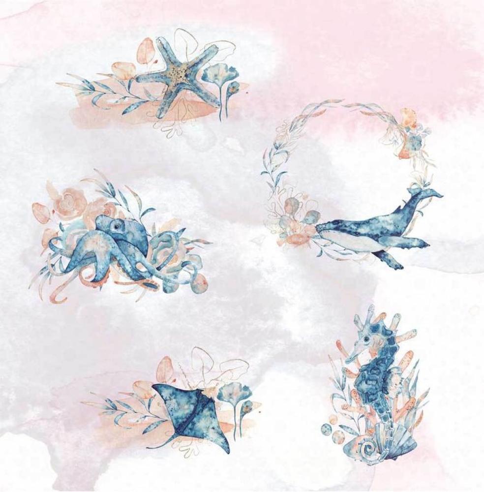 PFY 12x12 Paper Pad Sea Breeze #3371