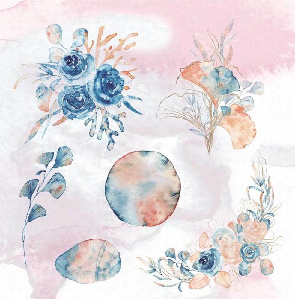 PFY 12x12 Paper Pad Sea Breeze #3371