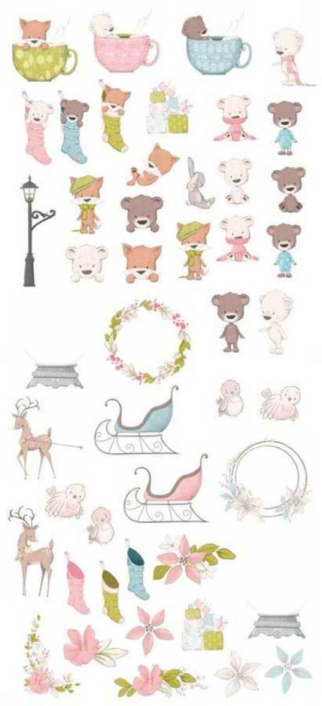 Papers for You Die Cuts Sweet Christmas #4505
