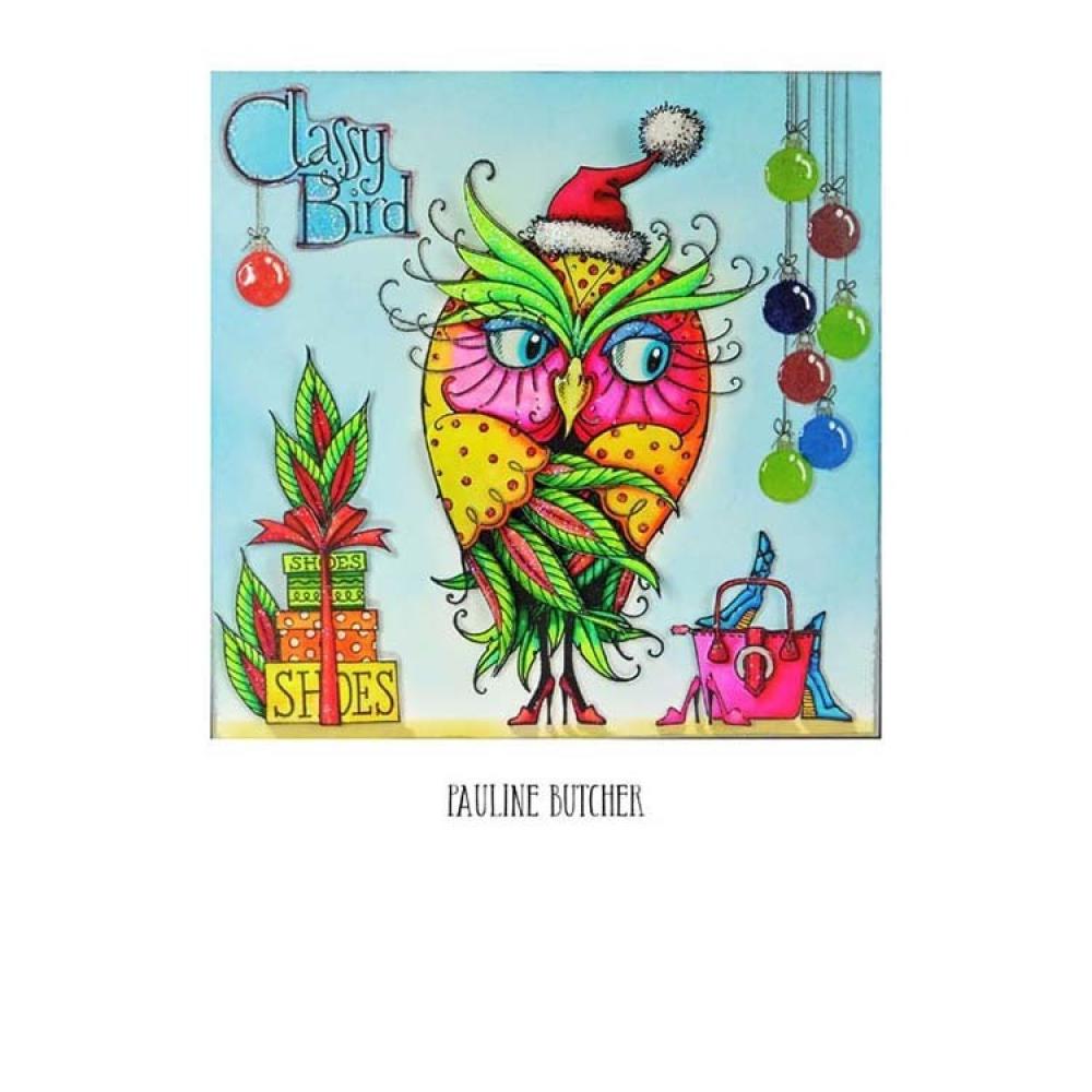 Pink Ink Designs Clear Stamp Classy Bird