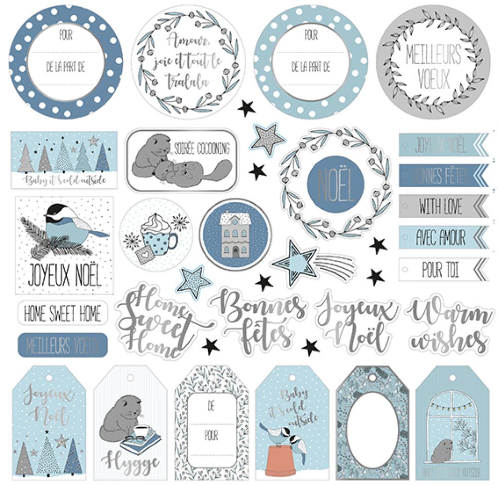 Artemio Die Cuts Set Cosy Christmas