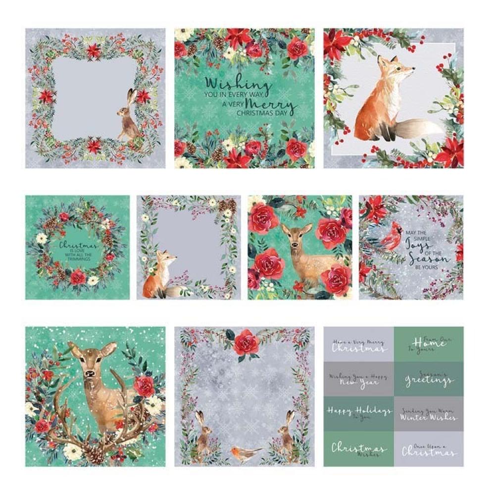 Paper Boutique 5x5 Paper Pad Once Upon a Christmas #1154