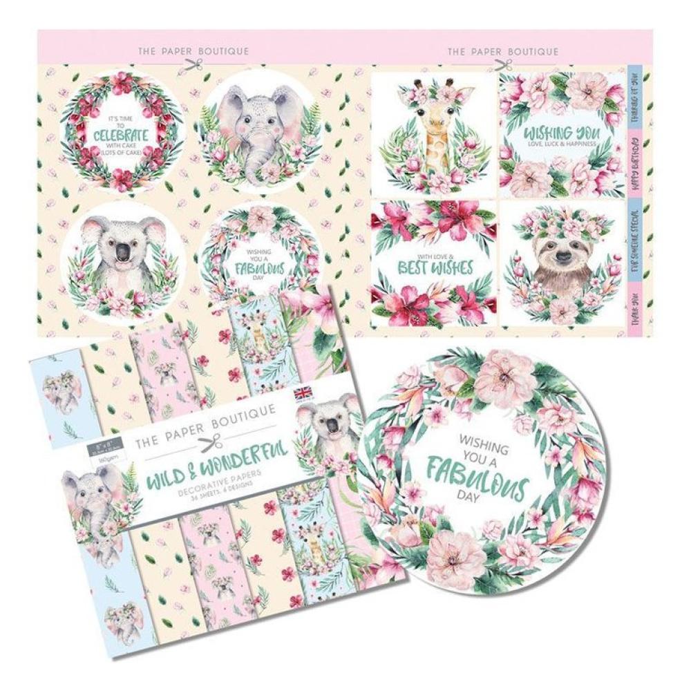 Paper Boutique Wild & Wonderfull Paper Kit #1282