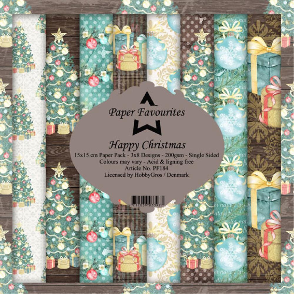 Paper Favourites 6x6 Paper Pack Happy Christmas #184