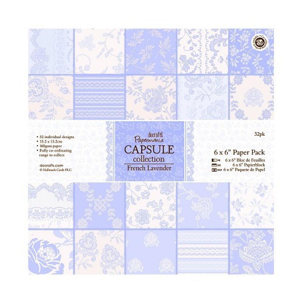 Papermania Capsule French Lavender 12x12 Paper Pad
