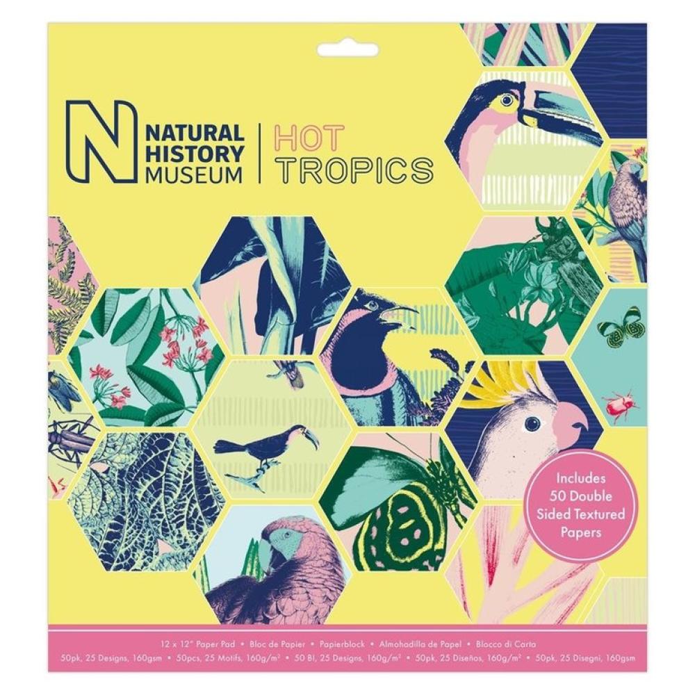 Papermania 12x12 Paper Pad Hot Tropics PMA 160400