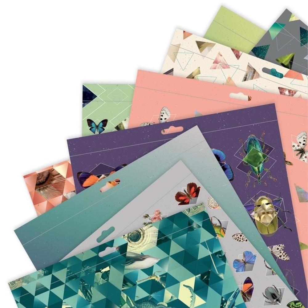 Papermania 12x12 Paper Pad Nature's Geometry