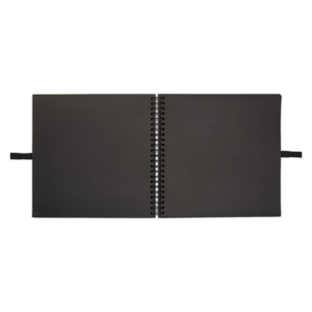 Papermania 12x12 Scrapbook Album Black