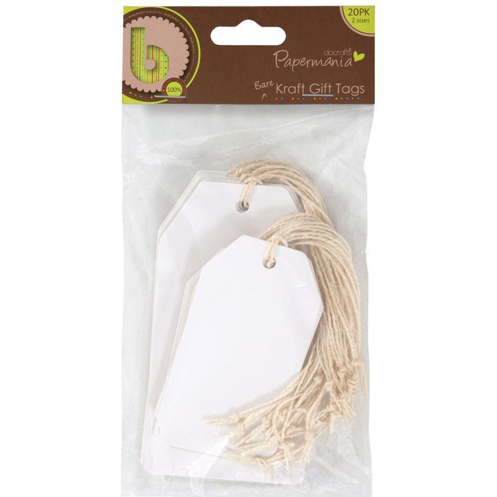 Papermania White Gift Tags PMA174301