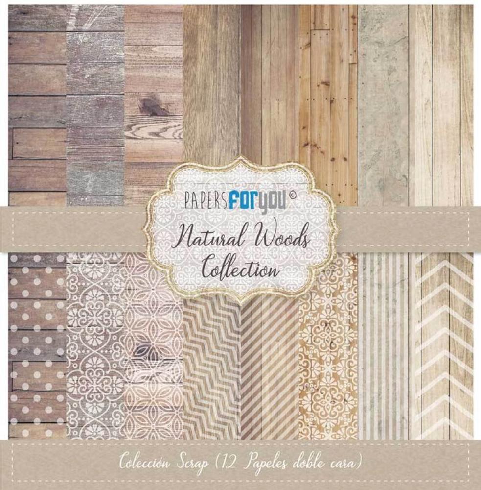 Papers For You 12x12 Paper Pad Natural Woods #099