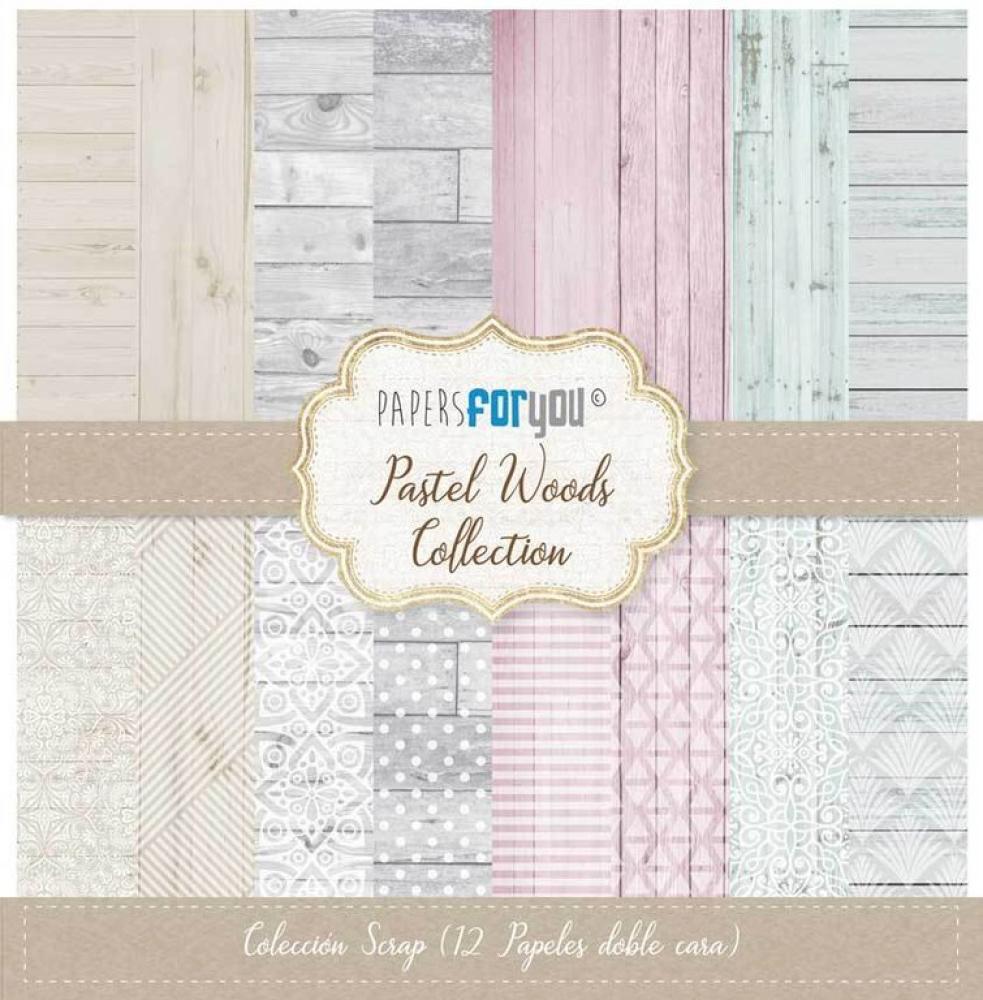 Papers For You 12x12 Paper Pad Pastel Woods #098
