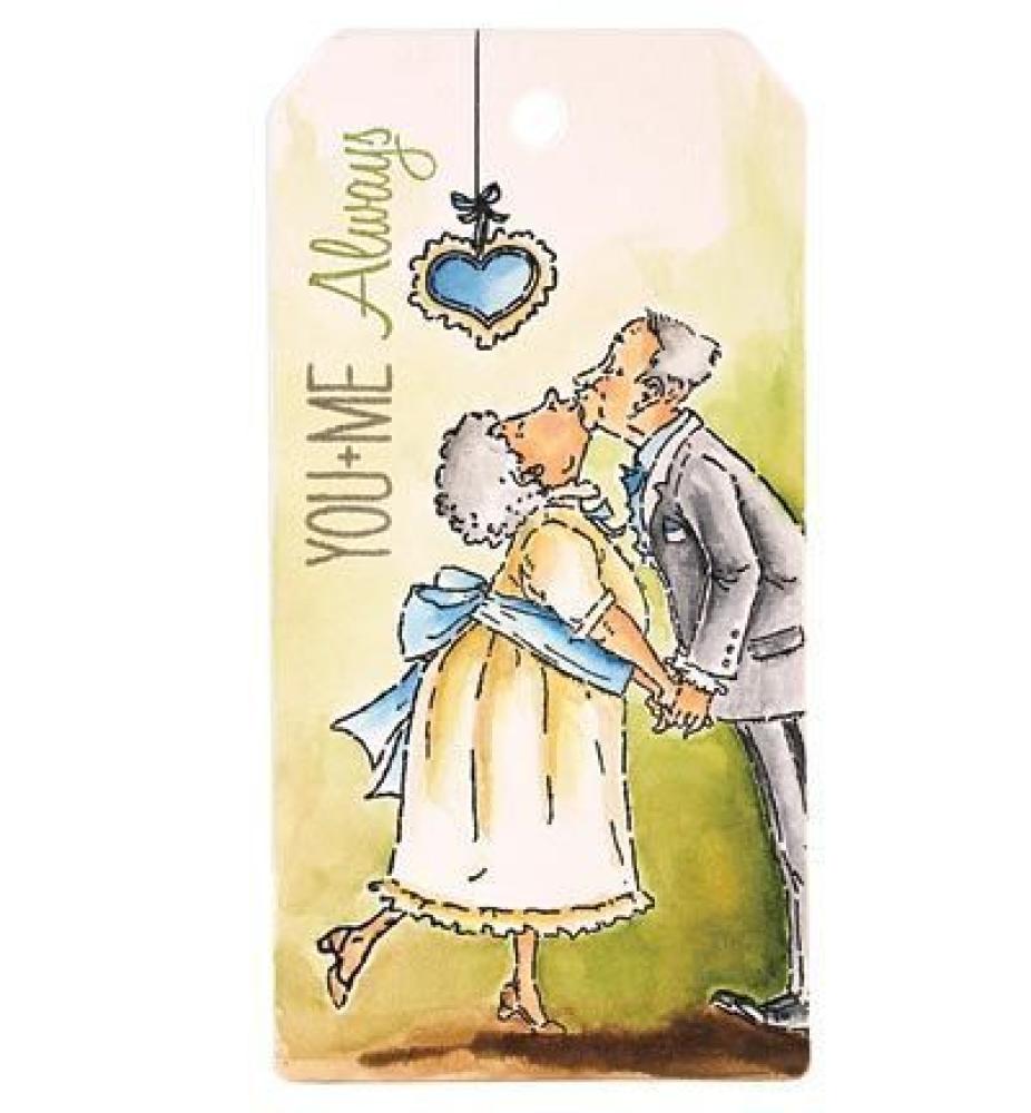 Penny Black Clear Set Stamp Forever & Always #30-401
