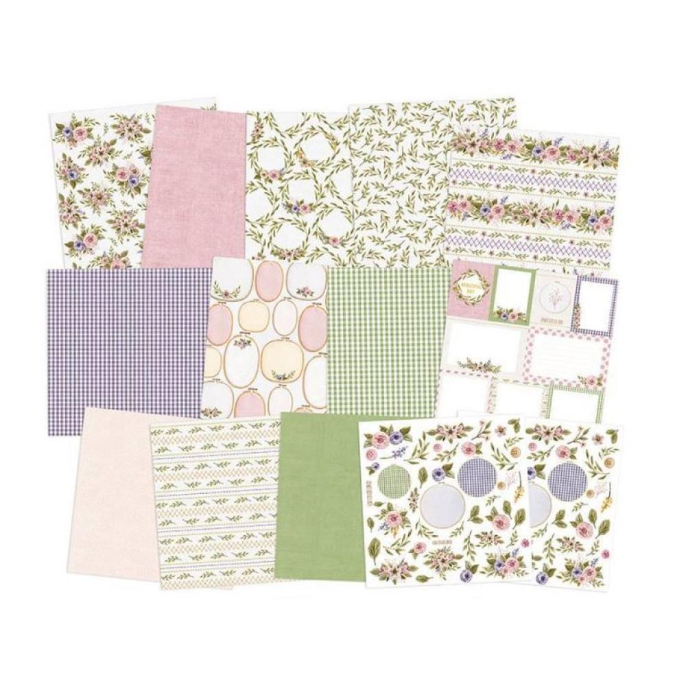 Piatek 13 Paper Pad 12x12 Stitched with love