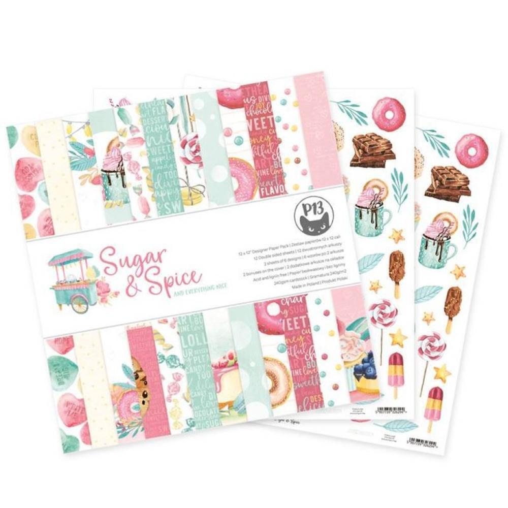 Piatek 13 Paper Pad 12x12 Sugar and Spice