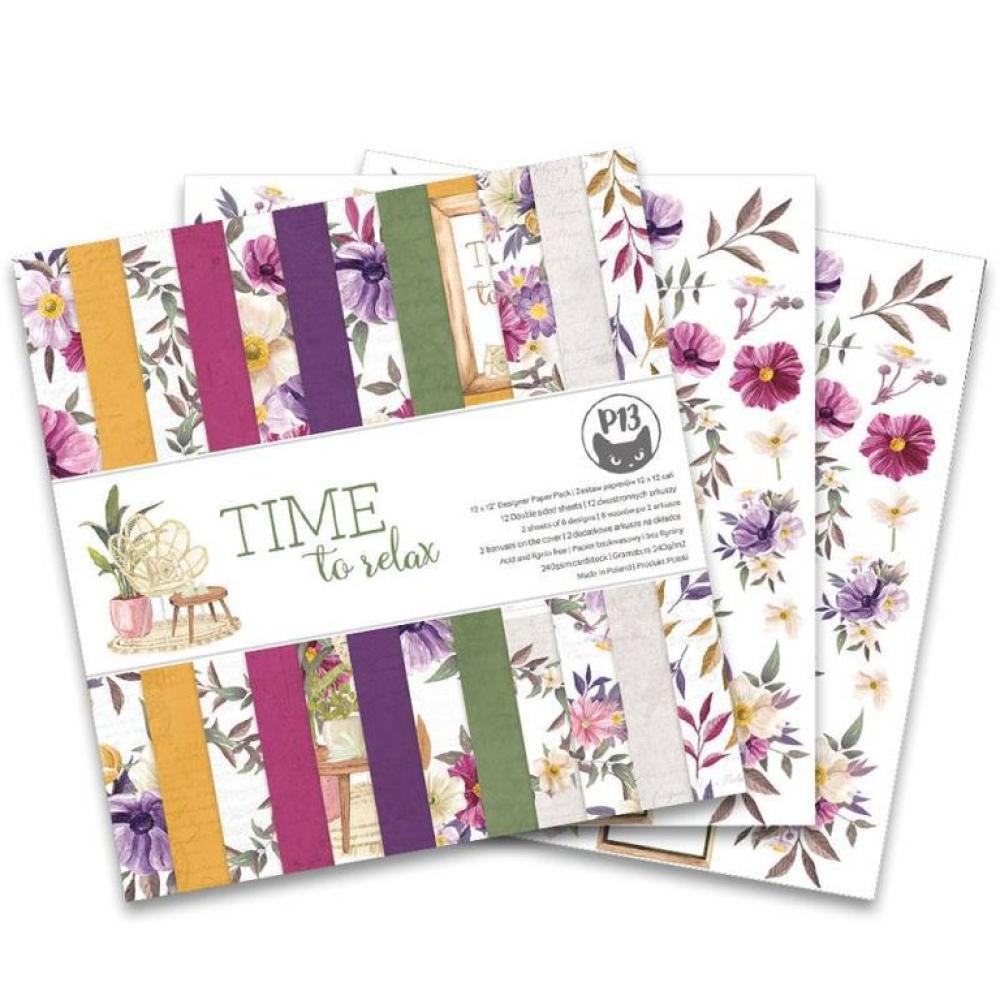 Piatek 13 Paper Pad 12x12 Time to Relax