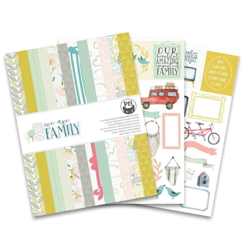 Piatek 13 Paper Pad 6x8 We are family