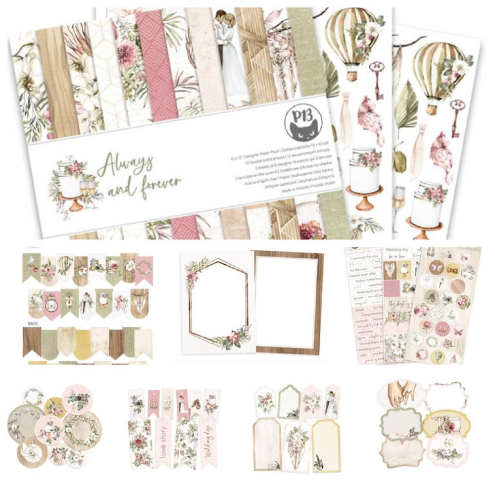 Piatek 13 Scrapbooking KIT 12x12 Always and Forever