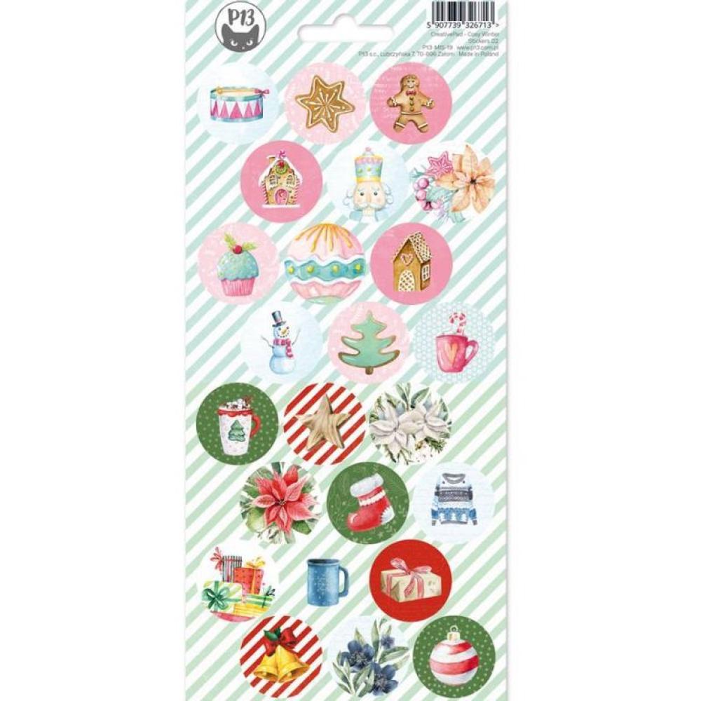 Piatek 13 Stickers Creative Pad Cosy Winter SET