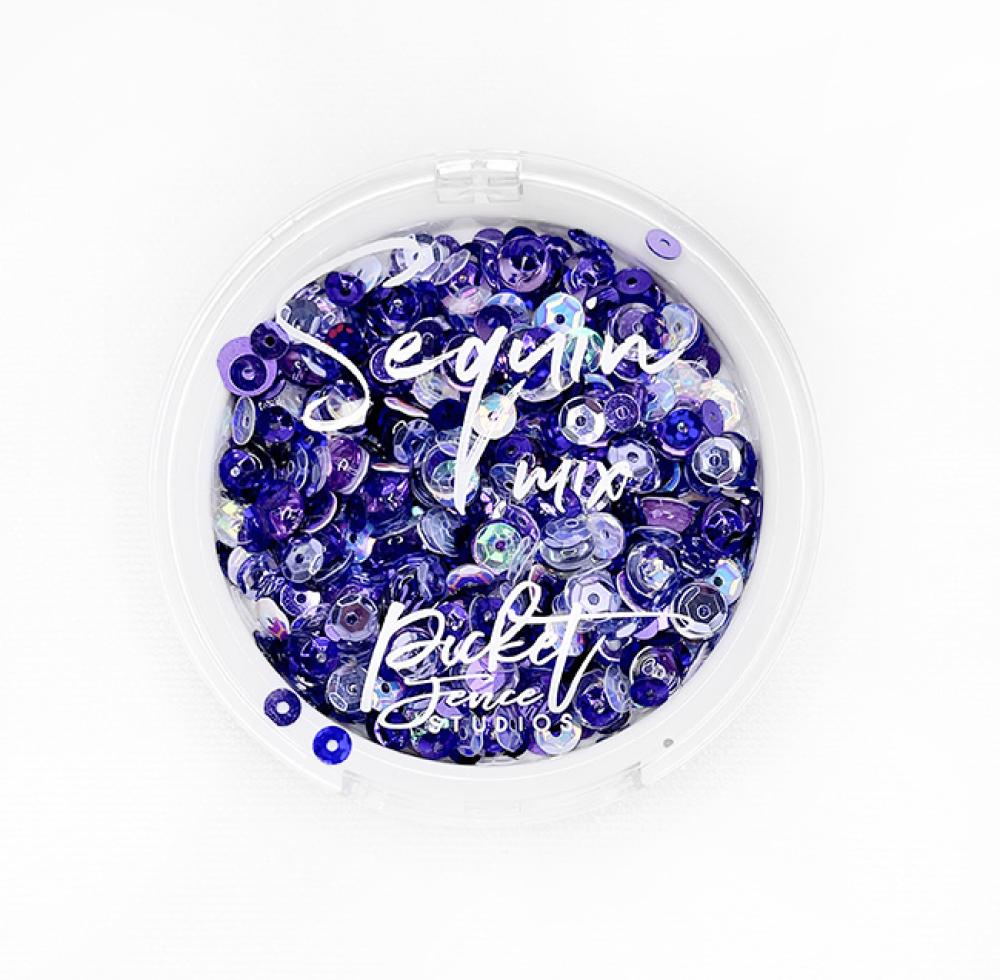 Picket Fence Studios Lavender Fields Sequin Mix #138