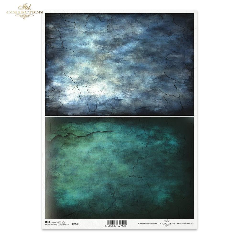 R2503 ITD Collection Black & Color A4 Rice Paper