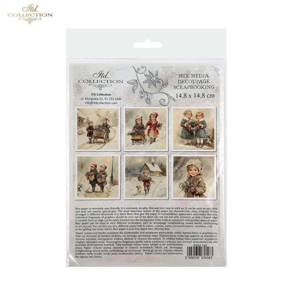 RSM185 ITD Collection Winter´s Tale Mini Rice Paper Set