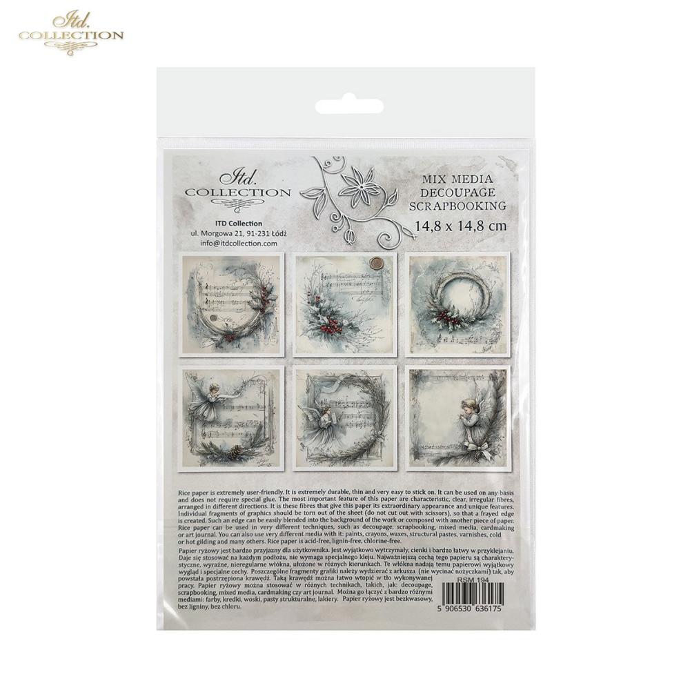 RSM194 ITD Collection Winter´s Tale Mini Rice Paper Set