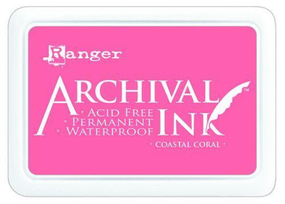 Ranger Archival Ink Pad Coastal Coral