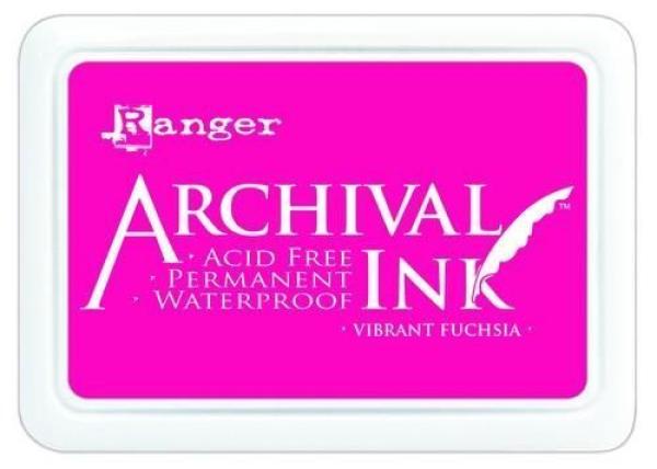 Ranger Archival Ink Pad  Vibrant Fuchsia