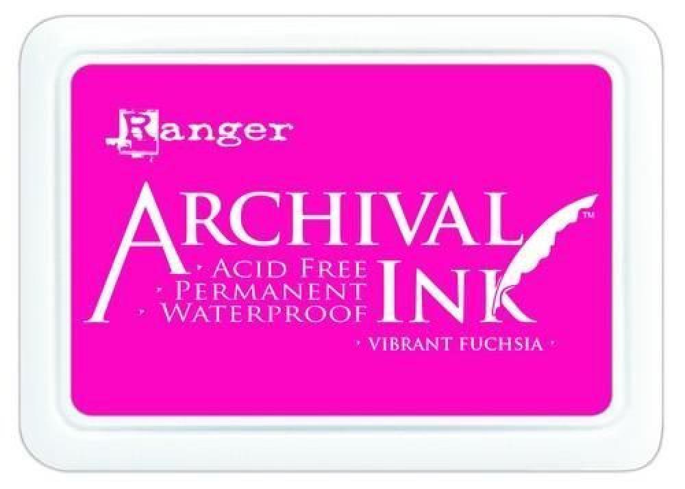 Ranger Archival Ink Pad  Vibrant Fuchsia