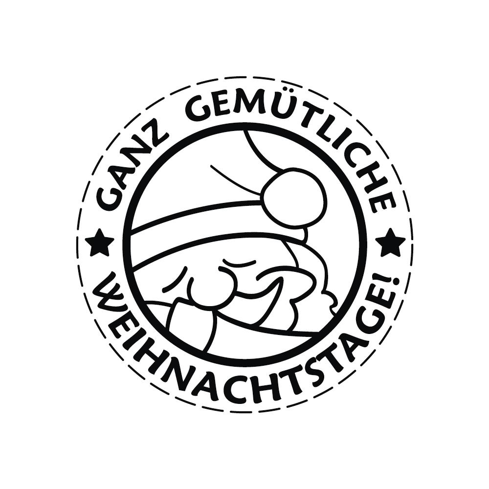 Butterer Holzstempel Gemütliche Weihnachtstage