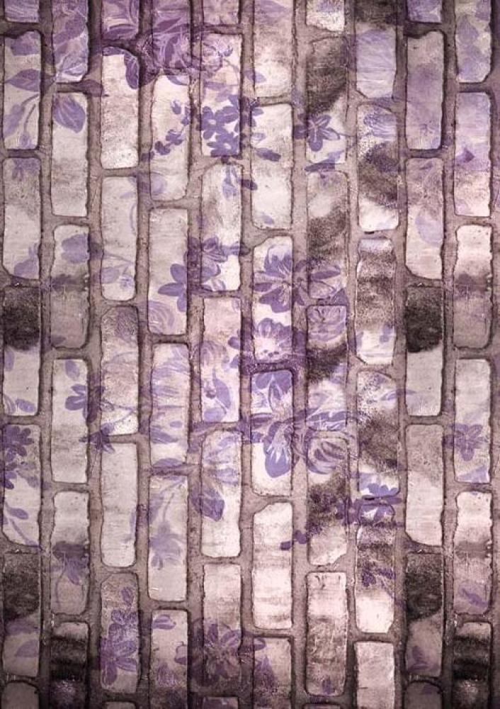 Rice Paper Set Floral Grunge by Andy Skinner