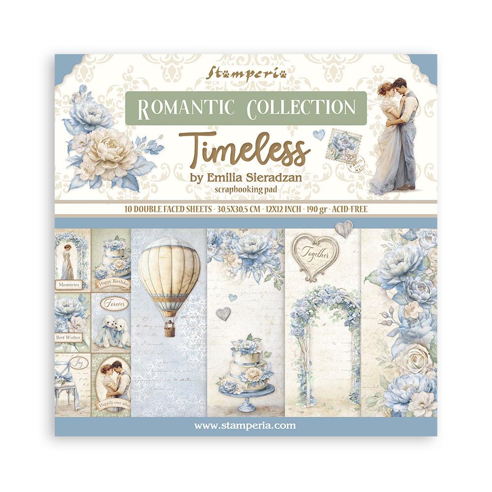 SBBL171 Stamperia Timeless 12x12 Inch Paper Pack