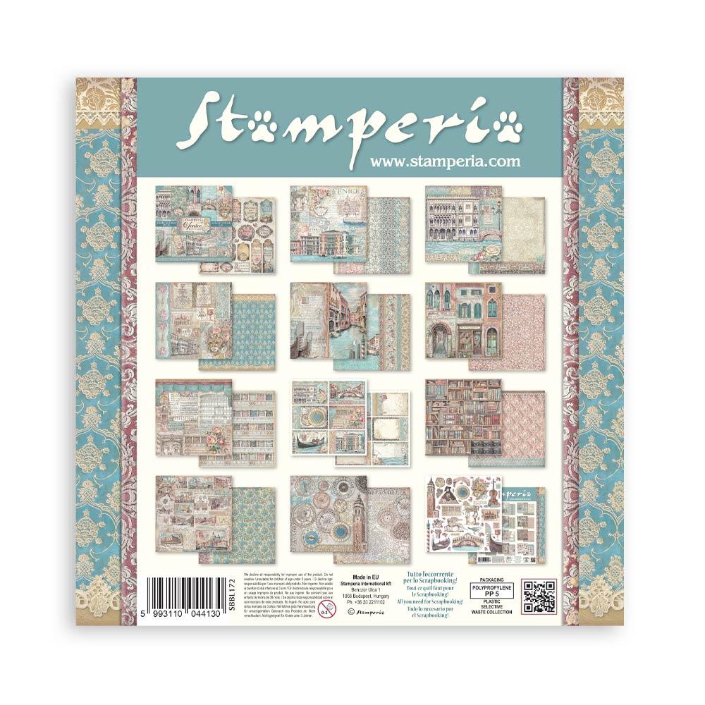 SBBL172 Stamperia Venice City of Art 12x12 Inch Paper Pack