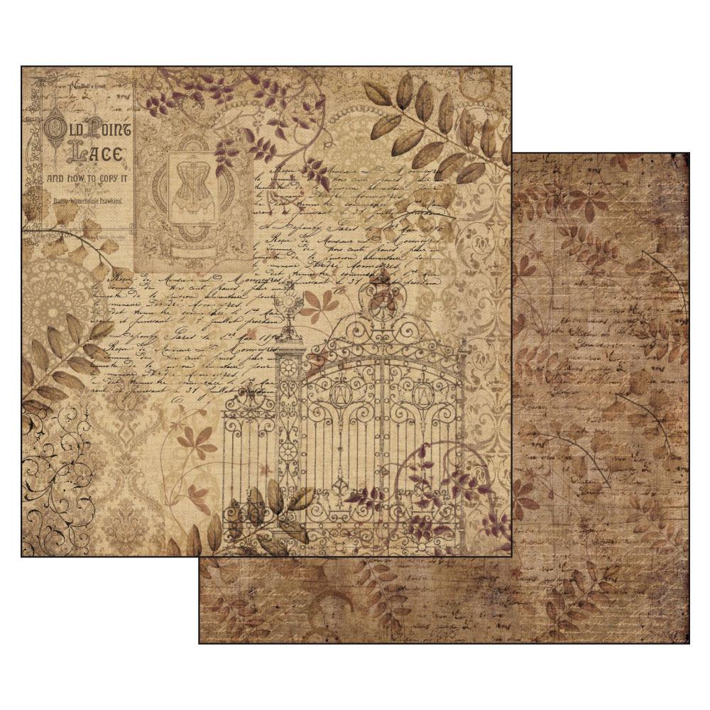 Stamperia 12x12 Paper Pad Old Lace