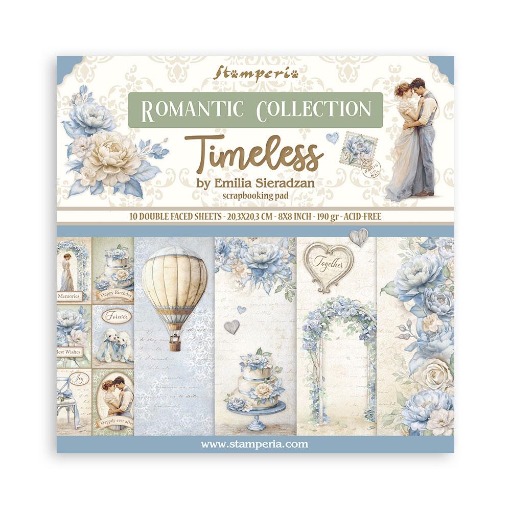 SBBS127 Stamperia Timeless 8x8 Paper Pad