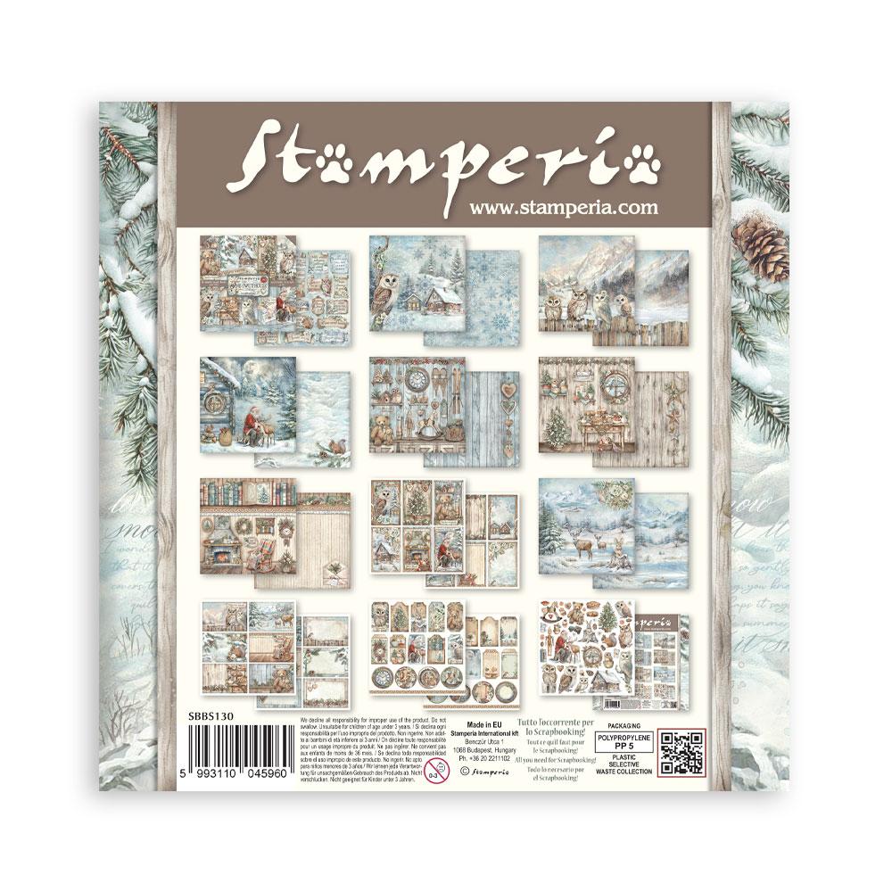 SBBS130 Stamperia The Owl's House 8x8 Paper Pad