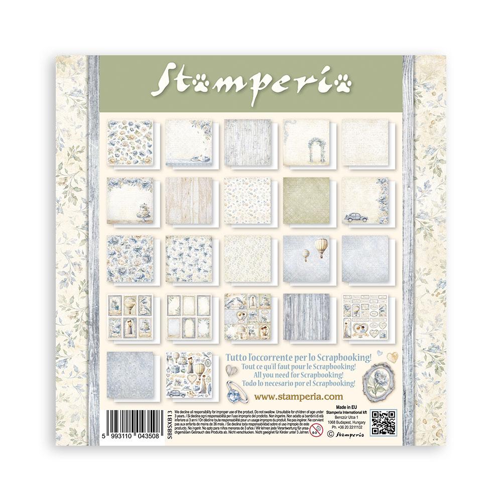 SBBSXB13 Stamperia Timeless MAXI 8x8 Paper Pad