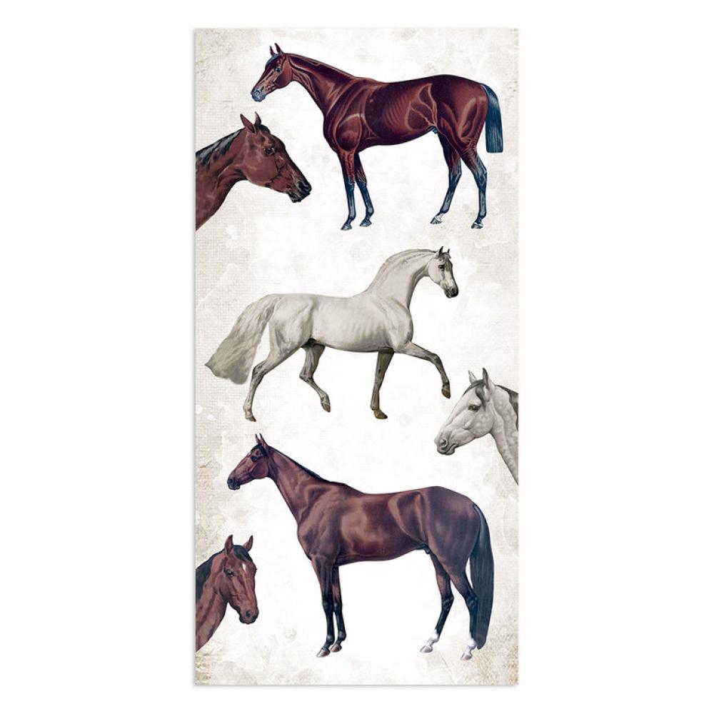 Stamperia Collectable 15x30cm Romantic Horses #06